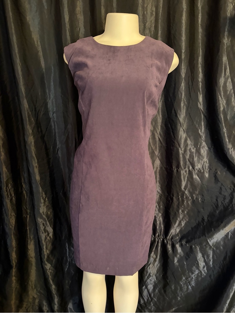 Sag Harbor Plum Sleeveless Sheath Dress